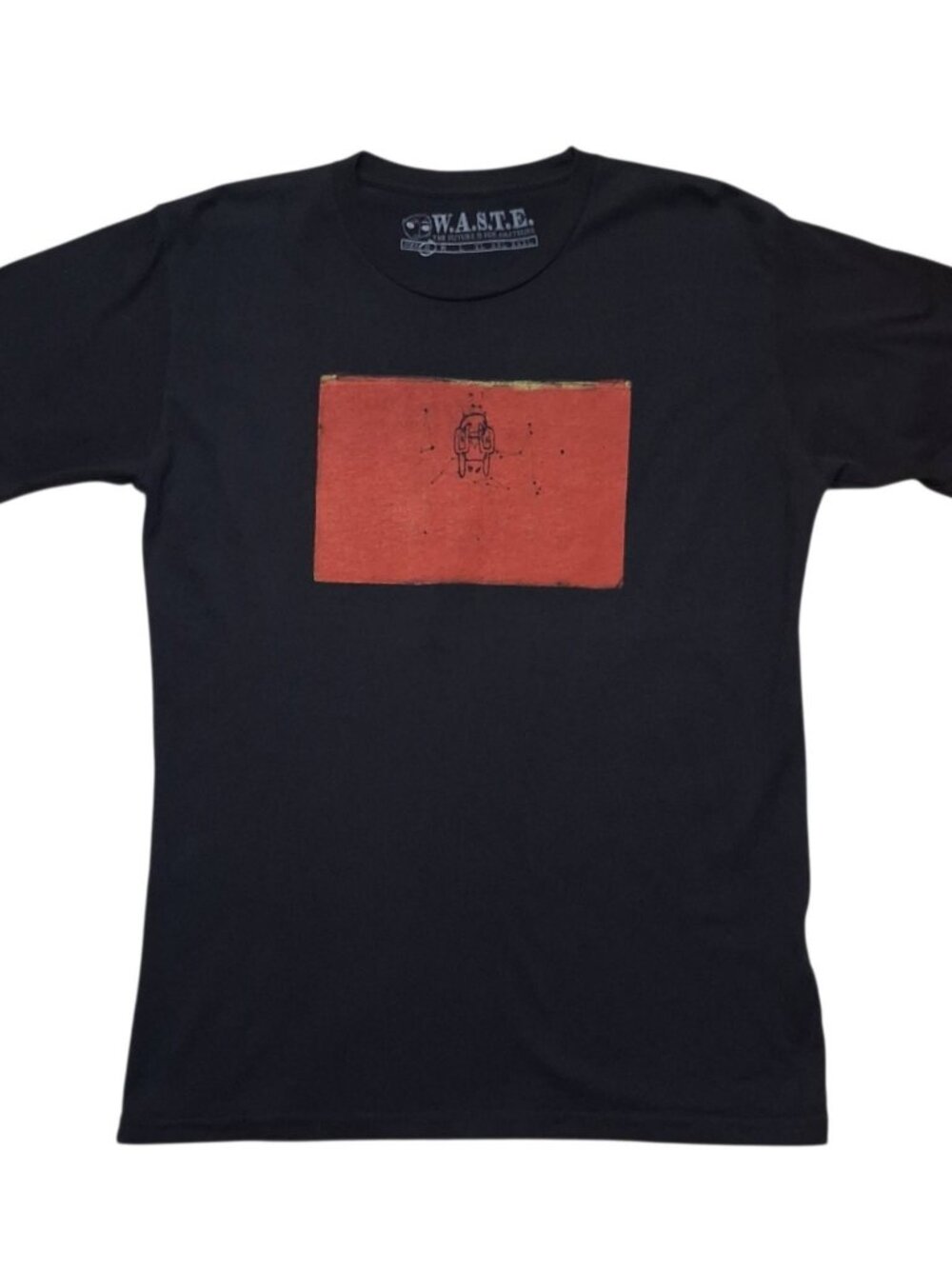 Radiohead Amnesiac T-Shirt Mens SMALL Black W.A.S.T.E NWOT NEW